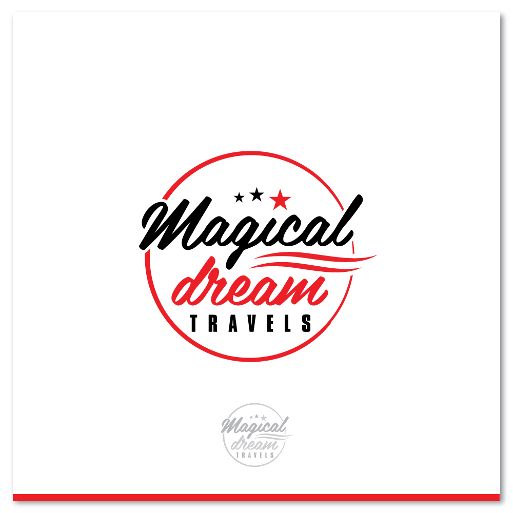 Logo Design by Sujit Banerjee for Magical Dream Travels  | Design #23653198