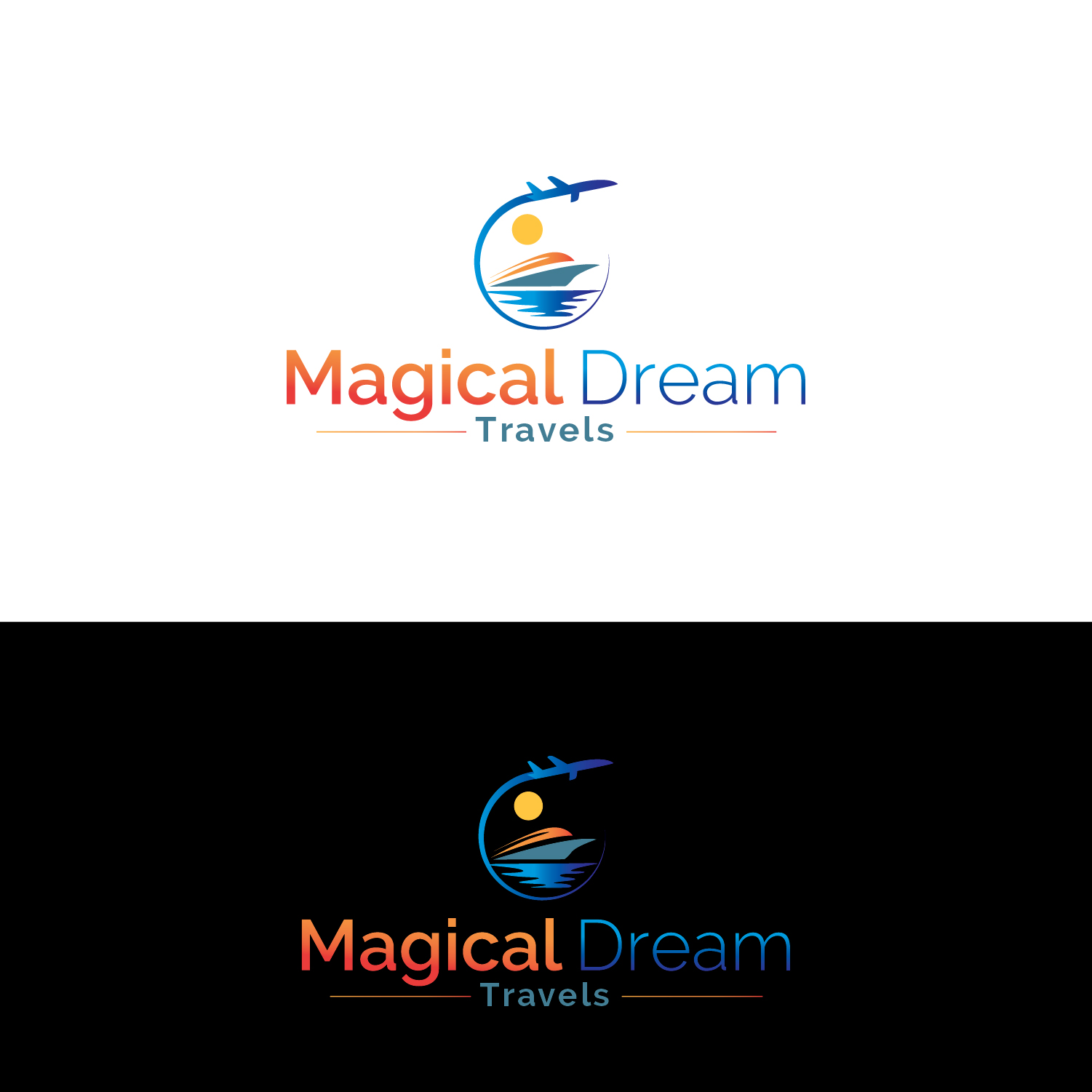 Logo-Design von Maxo-Biz für Magical Dream Travels  | Design #23669851