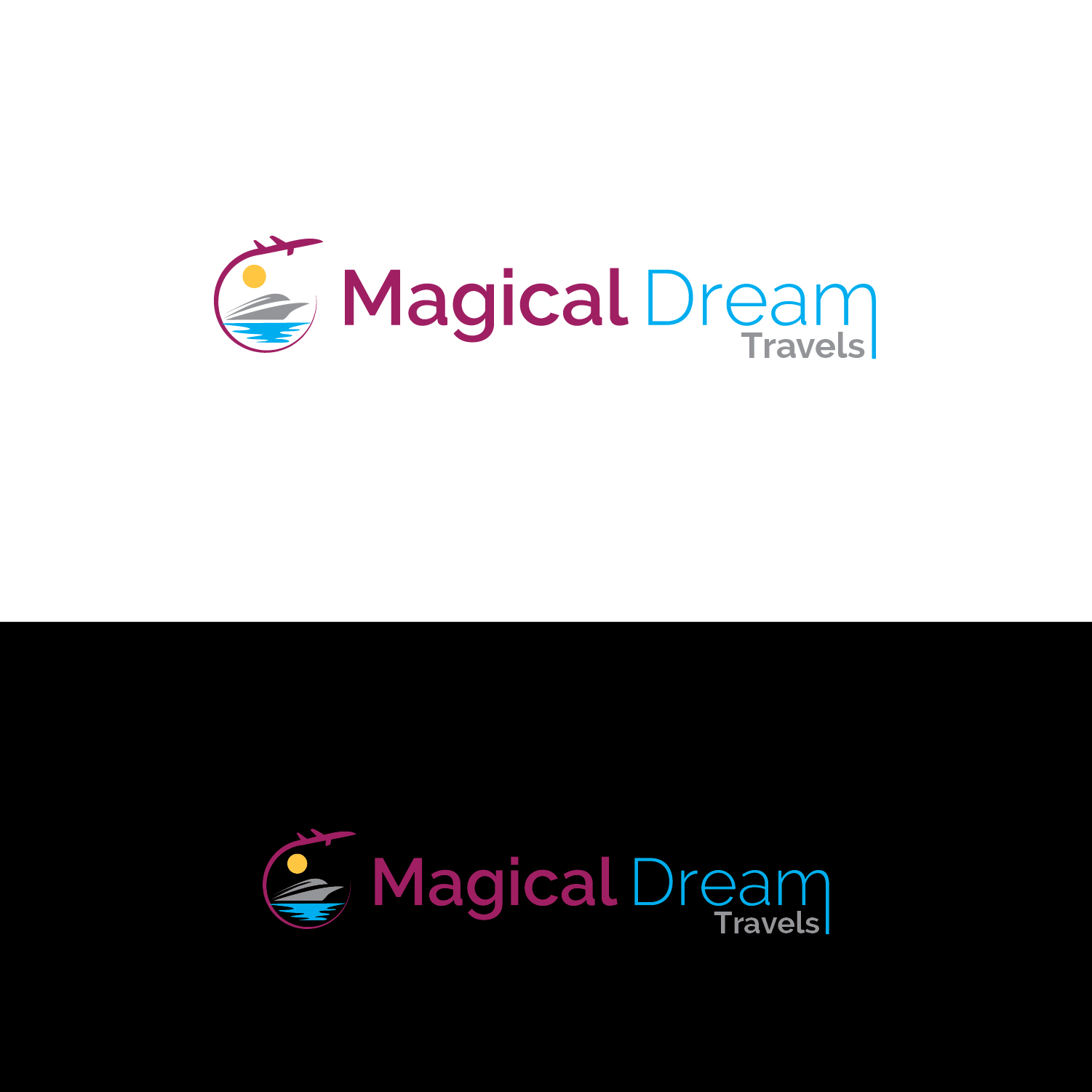 Logo Design by Maxo-Biz for Magical Dream Travels  | Design #23669852