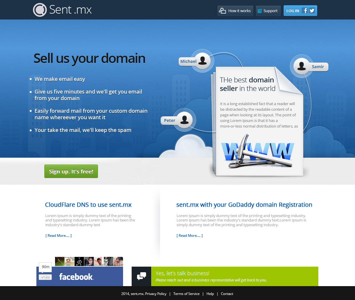 Web Design by OM for this project | Design #3028953