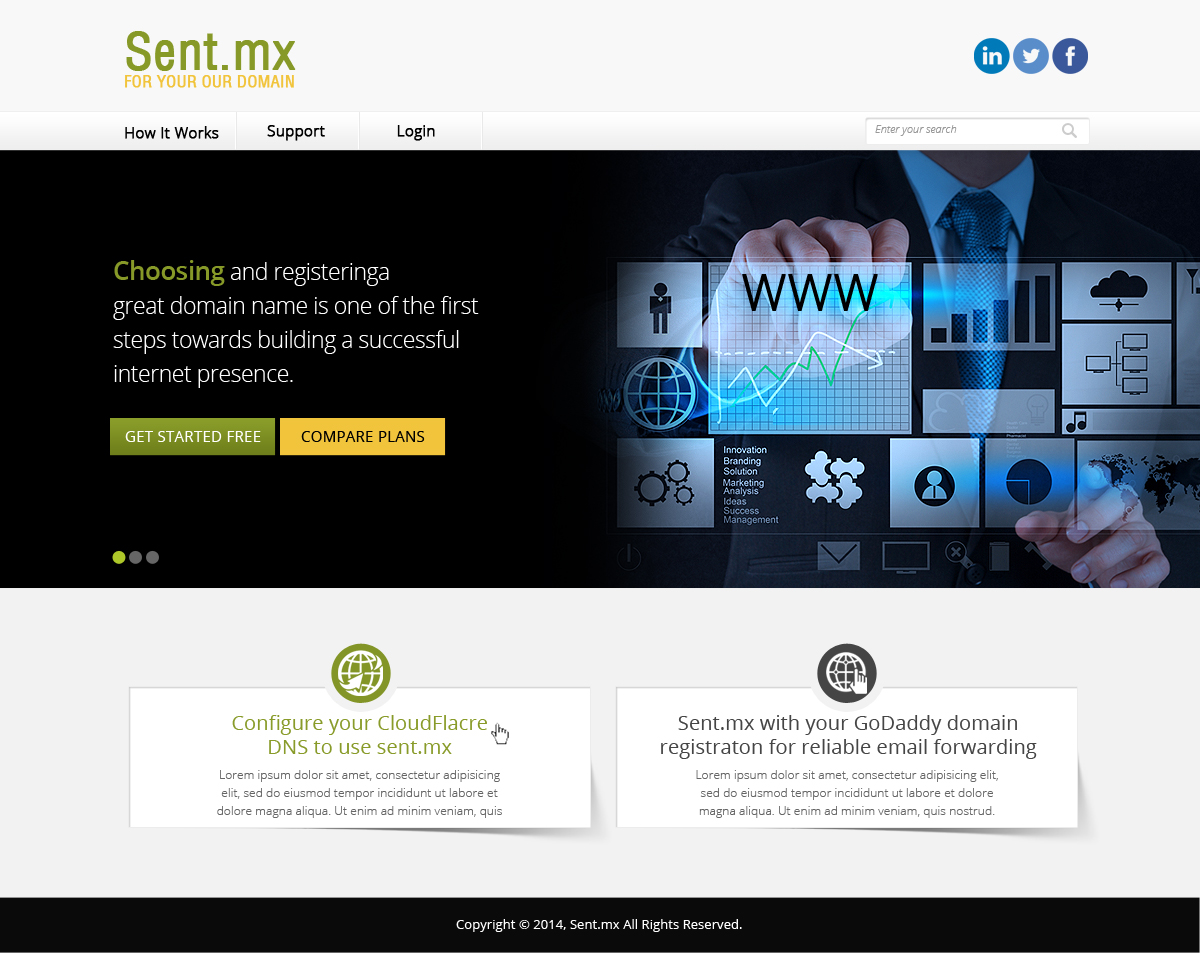 Web Design by OM for this project | Design #3028966