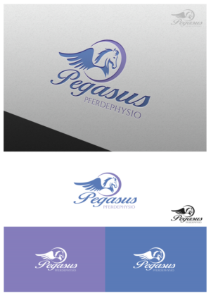 Pegasus Pferdeosteopathie | Logo-Design von goranvisnjic82