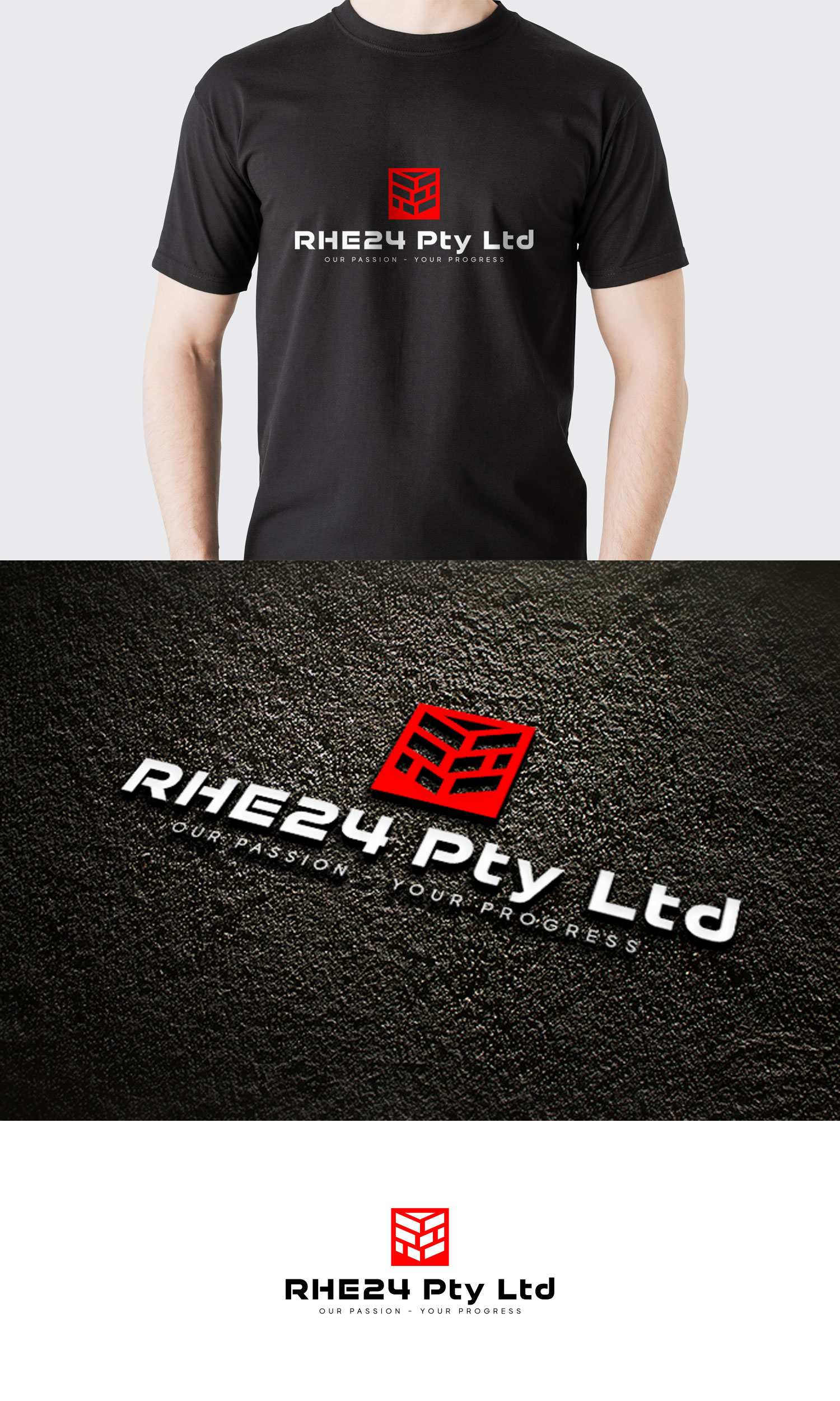 Logo Design by Haja_H2 for RHE24 Pty Ltd | Design #23650087
