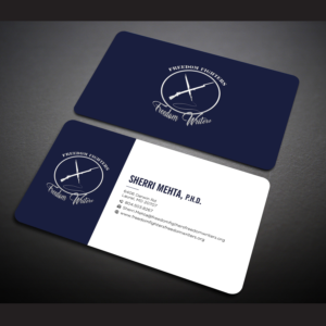 Freedom Fighters Freedom Writers | Business Card Design by Designers Hub