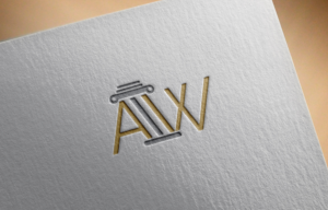 The logo should include the lawyer's initials "AW", preferably not as plain text but incorporated in a graphical way - we're open to any creative ideas! | Logo Design by SL Designer