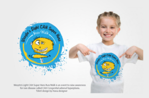 Westyn’s Light CAH Super Hero Run/Walk | T-Shirt-Design von Hana