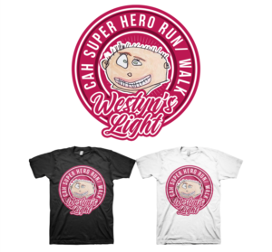 Westyn’s Light CAH Super Hero Run/Walk | T-Shirt-Design von badpixelarts