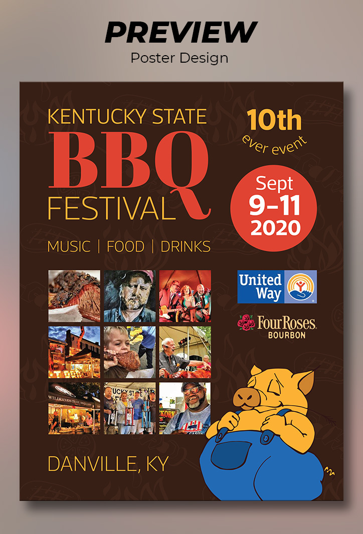 Poster Design by ZISGraphics for Bluegrass Team | Design #23681169