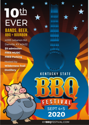 Kentucky State BBQ Festival's 10th ever event needs a Poster!  This Non-Profit is a blast | Design de Poster par juanjoseolivieri