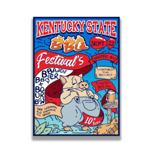 Kentucky State BBQ Festival's 10th ever event needs a Poster!  This Non-Profit is a blast | Design de Poster par HELLOCRUNK