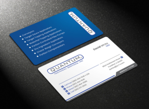 Design de Carte de Visite par Sandaruwan pour Quantum Technical Services | Design #23660005
