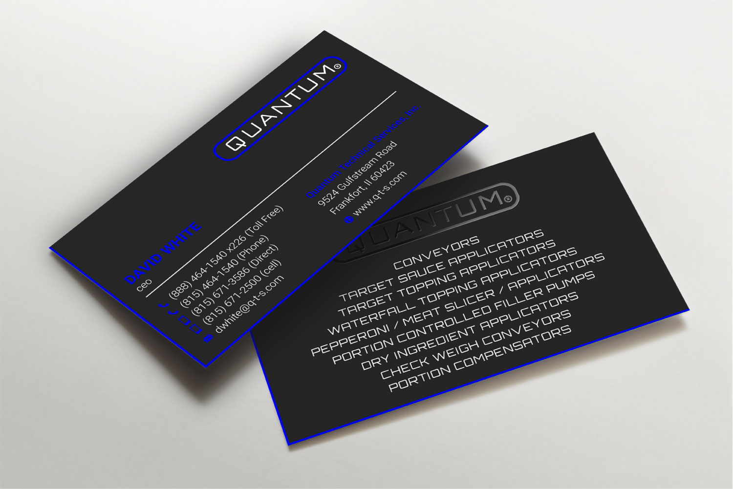 Business Card Design by LAXMI DESIGNHUB for Quantum Technical Services | Design #23660439