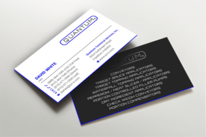 Business Card Design by LAXMI DESIGNHUB for Quantum Technical Services | Design: #23660440