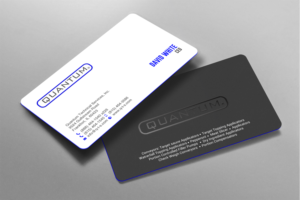 Business Card Design by chandrayaan.creative for Quantum Technical Services | Design: #23688925