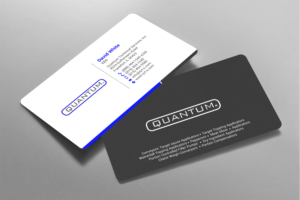 Business Card Design by chandrayaan.creative for Quantum Technical Services | Design: #23688926