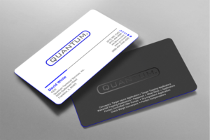 Business Card Design by chandrayaan.creative for Quantum Technical Services | Design: #23688927