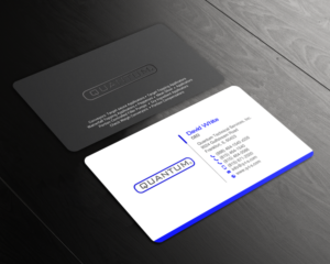 Business Card Design by chandrayaan.creative for Quantum Technical Services | Design: #23688929