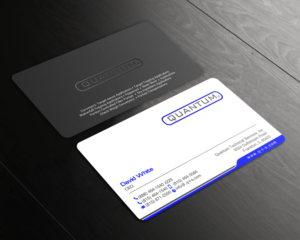 Business Card Design by chandrayaan.creative for Quantum Technical Services | Design: #23688930