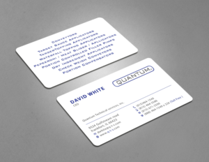 Business Card Design by Tripti Ranjan Gain for Quantum Technical Services | Design: #23661517