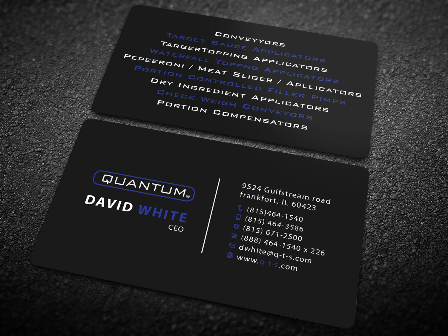 Business Card Design by Tripti Ranjan Gain for Quantum Technical Services | Design #23661518