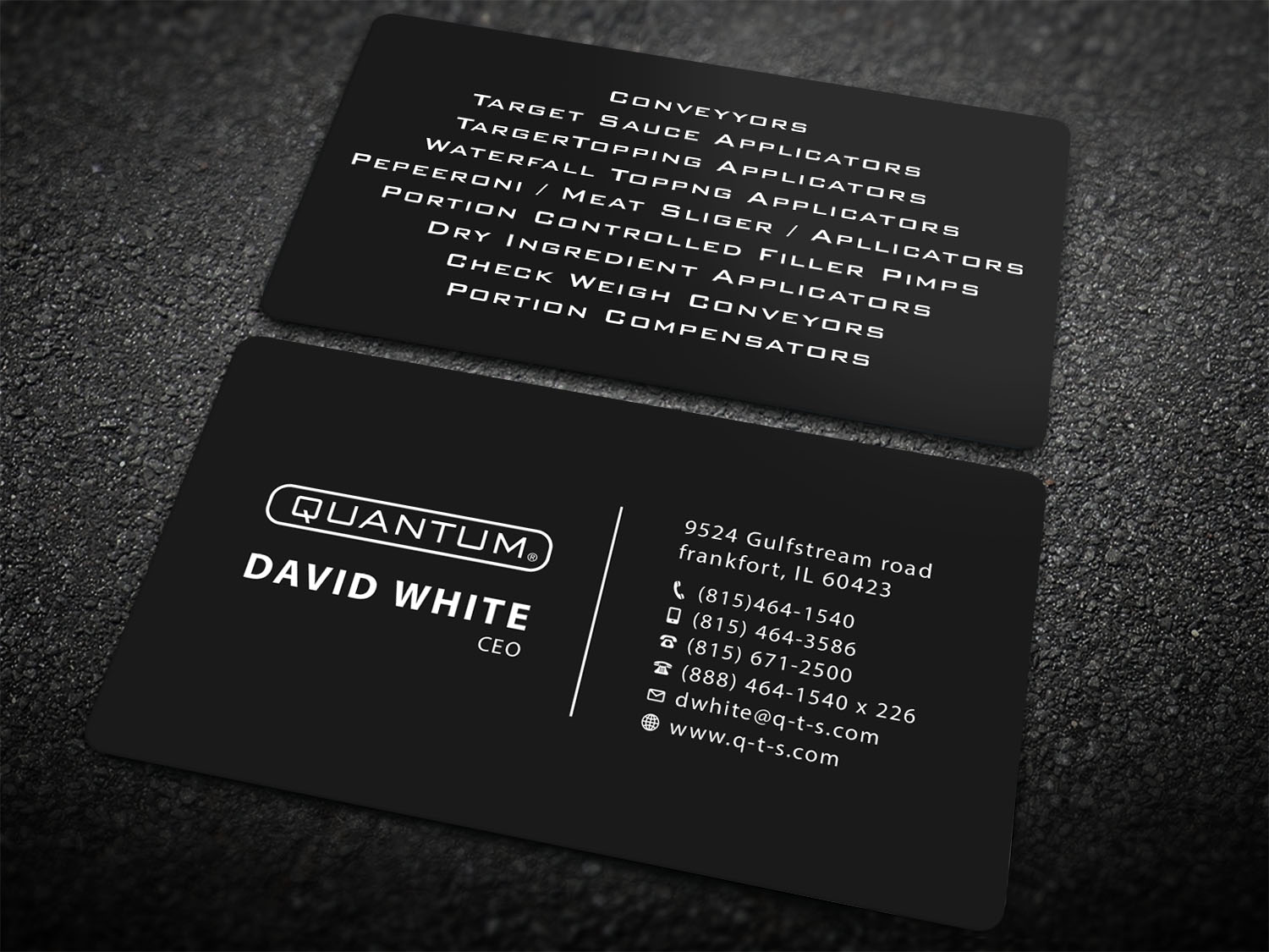 Business Card Design by Tripti Ranjan Gain for Quantum Technical Services | Design #23661520