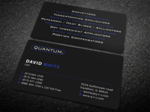 Business Card Design by Tripti Ranjan Gain for Quantum Technical Services | Design: #23661525