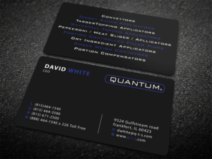 Business Card Design by Tripti Ranjan Gain for Quantum Technical Services | Design: #23661526