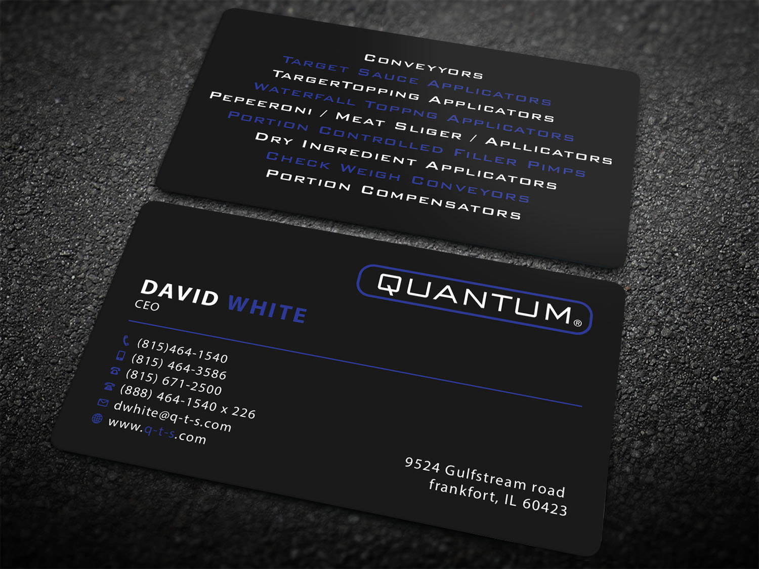 Business Card Design by Tripti Ranjan Gain for Quantum Technical Services | Design #23661528