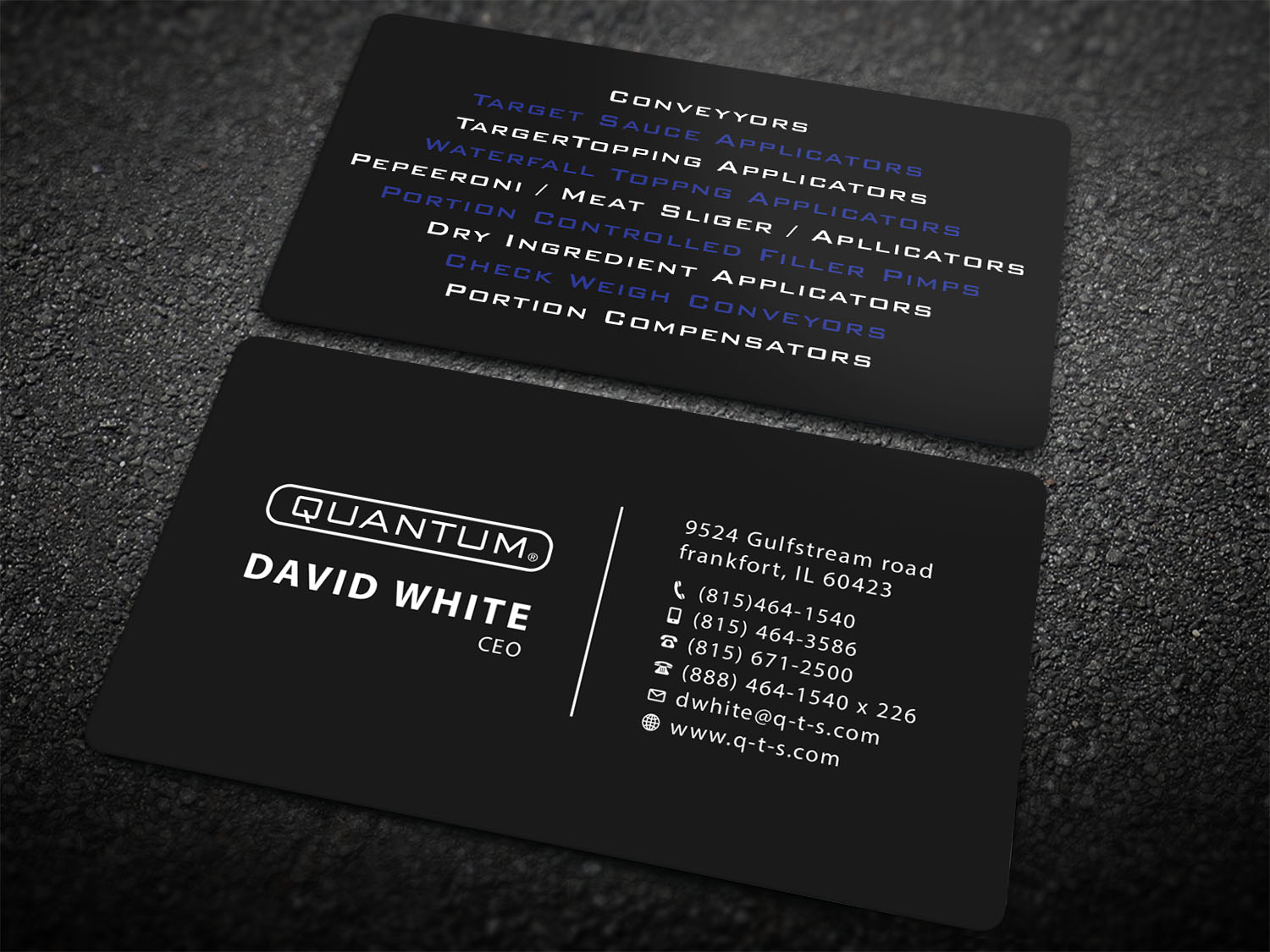 Business Card Design by Tripti Ranjan Gain for Quantum Technical Services | Design #23661529