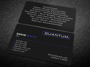 Business Card Design by Tripti Ranjan Gain for Quantum Technical Services | Design: #23661534