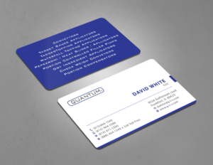 Business Card Design by Tripti Ranjan Gain for Quantum Technical Services | Design: #23661541