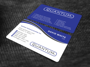 Business Card Design by Tripti Ranjan Gain for Quantum Technical Services | Design: #23663997