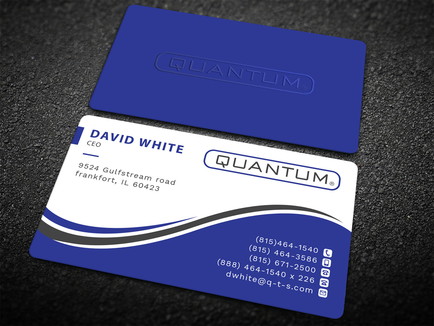Business Card Design by Tripti Ranjan Gain for Quantum Technical Services | Design #23664006