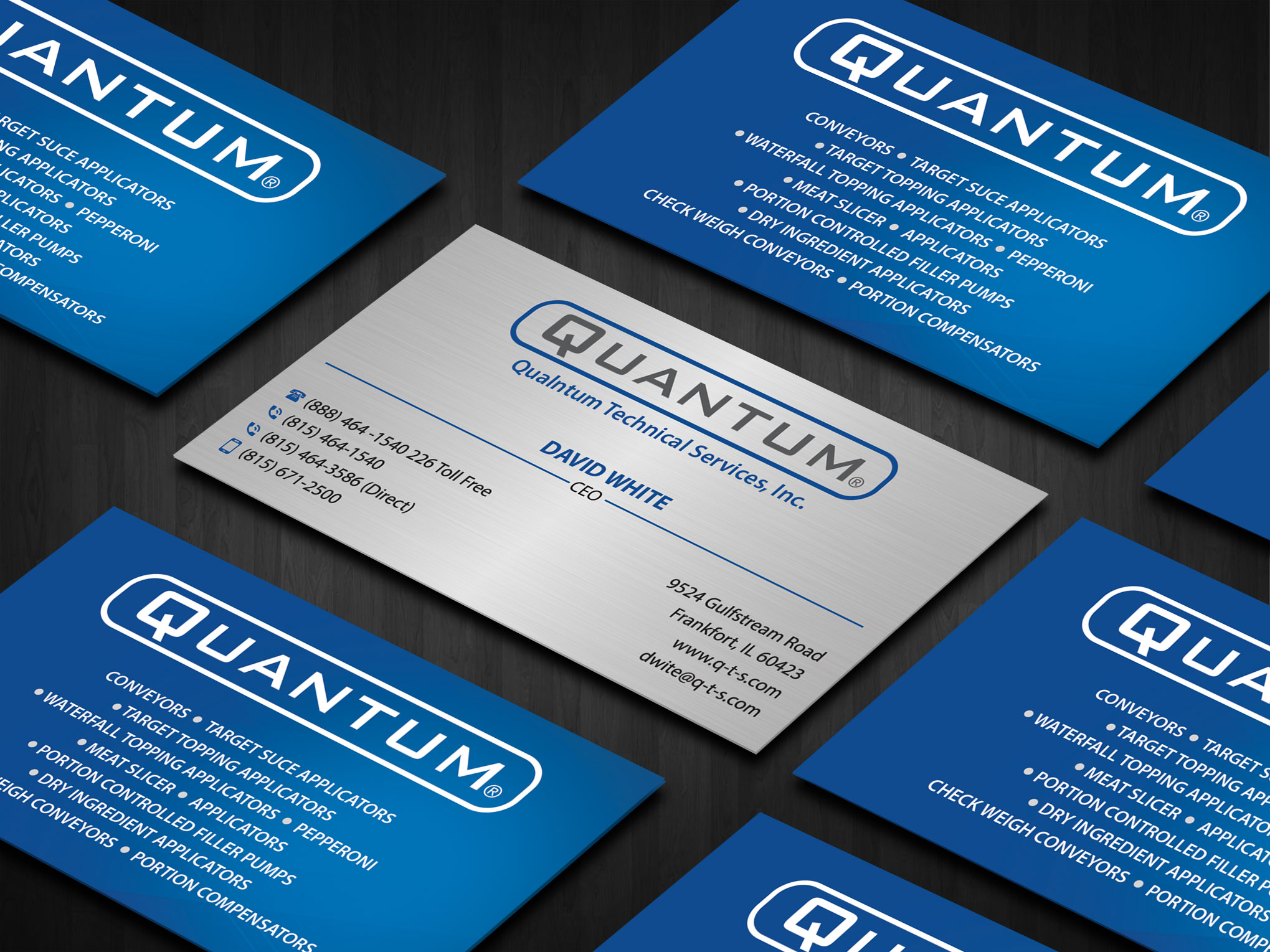 Business Card Design by sabbir049 for Quantum Technical Services | Design #23686361