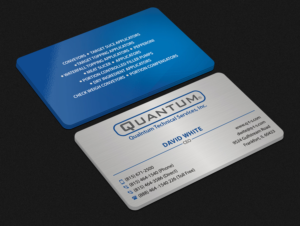 Business Card New Design for Quantum | Business Card Design by sabbir049