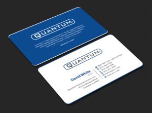 Business Card New Design for Quantum | Diseño de Tarjeta de Presentación por Bold Pixels