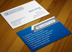 Business Card Design by haru_ichiban for Quantum Technical Services | Design: #23656748
