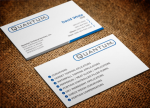Business Card Design by haru_ichiban for Quantum Technical Services | Design: #23656758