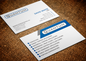 Business Card Design by haru_ichiban for Quantum Technical Services | Design: #23656762