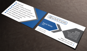 Business Card Design by haru_ichiban for Quantum Technical Services | Design: #23665843