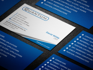 Business Card Design by haru_ichiban for Quantum Technical Services | Design: #23684491