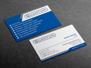 Business Card Design by haru_ichiban for Quantum Technical Services | Design: #23684494
