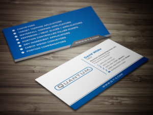 Business Card Design by haru_ichiban for Quantum Technical Services | Design: #23698566