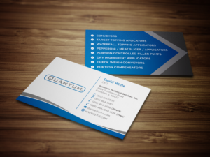 Business Card Design by haru_ichiban for Quantum Technical Services | Design: #23698570