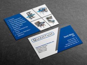 Business Card Design by haru_ichiban for Quantum Technical Services | Design: #23713493
