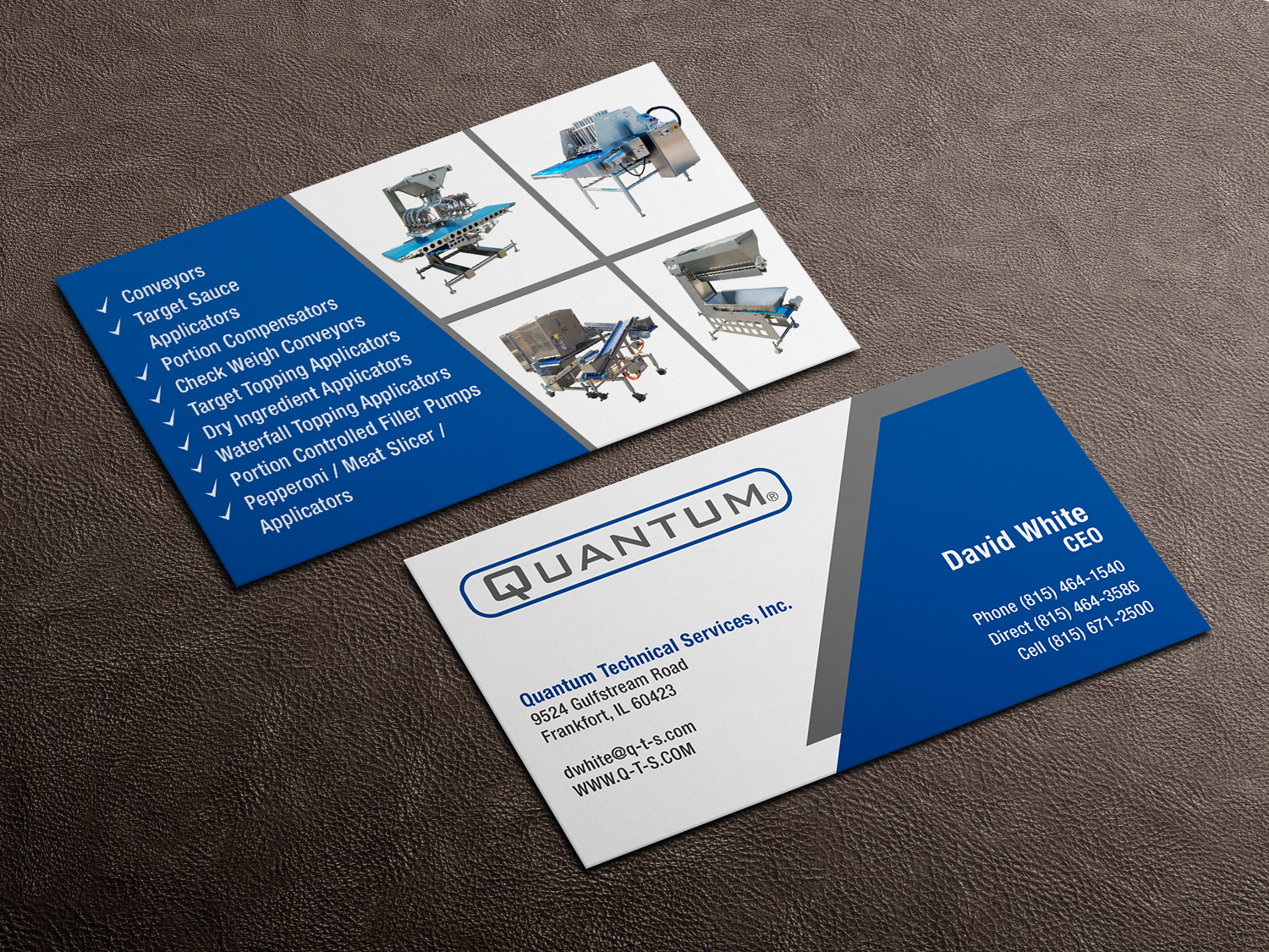 Business Card Design by haru_ichiban for Quantum Technical Services | Design #23723752