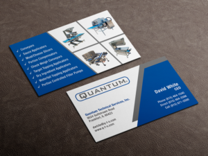 Business Card Design by haru_ichiban for Quantum Technical Services | Design: #23732369