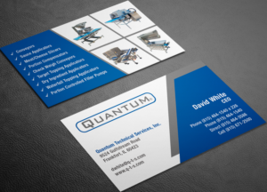 Business Card Design by haru_ichiban for Quantum Technical Services | Design: #23740921