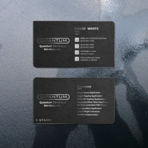 Business Card Design by Jahidul for Quantum Technical Services | Design: #23704716