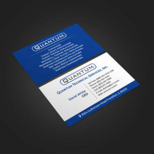 Business Card New Design for Quantum | Visitenkarten-Design von henok mulugeta8